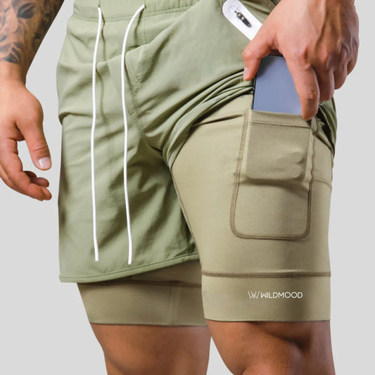 Wildmood Pocket Biker Shorts